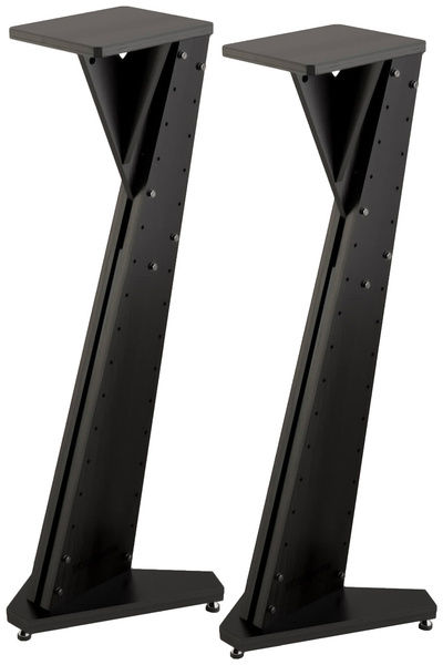 الصورة المصغرة: Sessiondesk Porto-V Speaker Stand - Black Pair