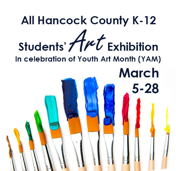Public Welcome to Hancock County Student Exhibit