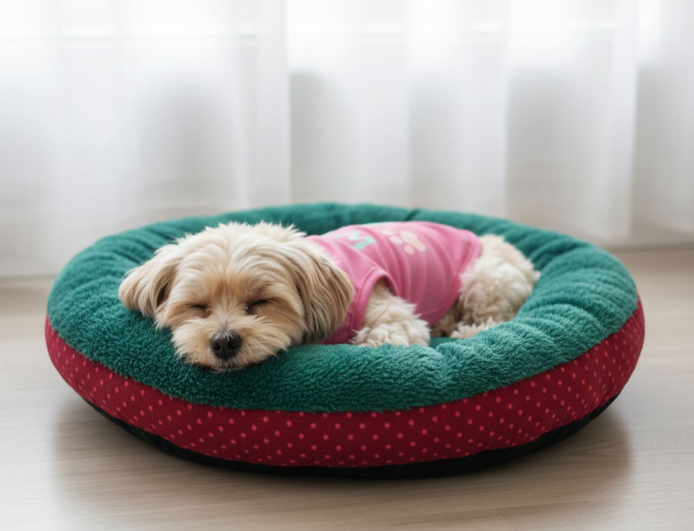 ROUND BED PETS