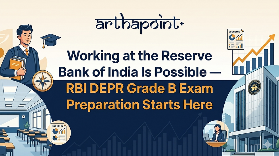 Working at the Reserve Bank of India Is Possible — RBI DEPR Grade B Exam Preparation Starts Here