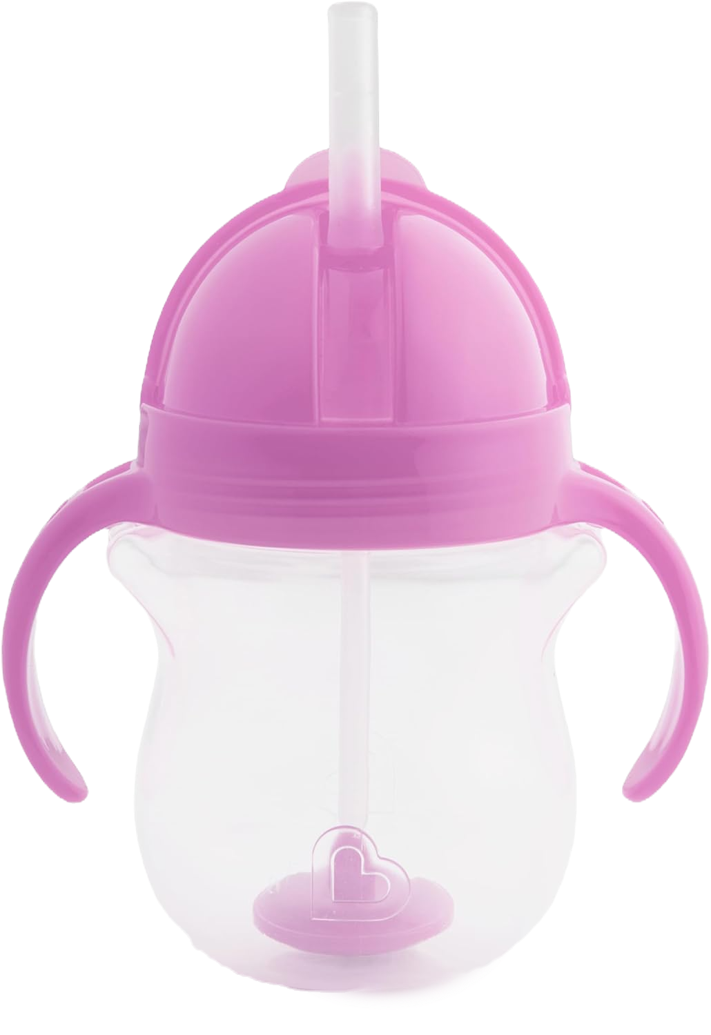 Munchkin Any Angle Click Lock Weighted Straw spill proof cup 207 ml - Purple