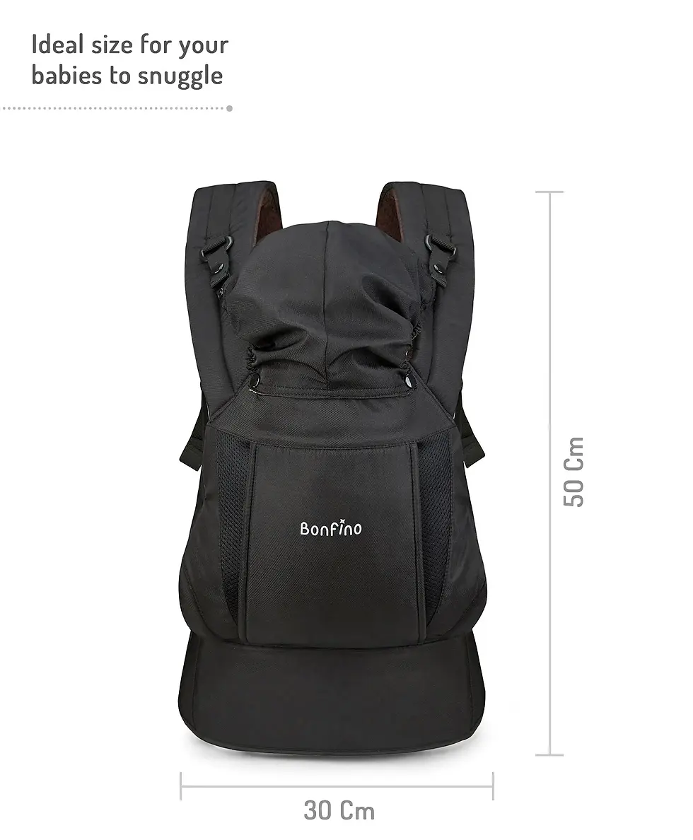 Thumbnail: Bonfino Comfort 2 in 1 Baby Carrier with Head Support