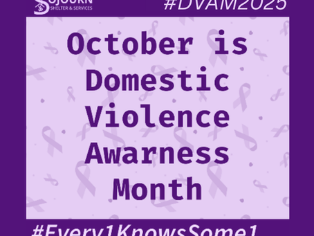 October is Domestic Violence Awareness Month