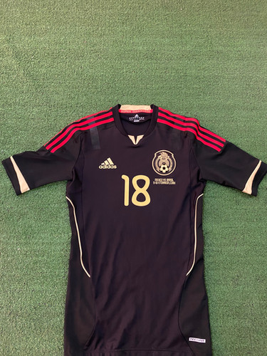 Jersey Utileria Andrés Guardado México vs Brasil 2011 talla M