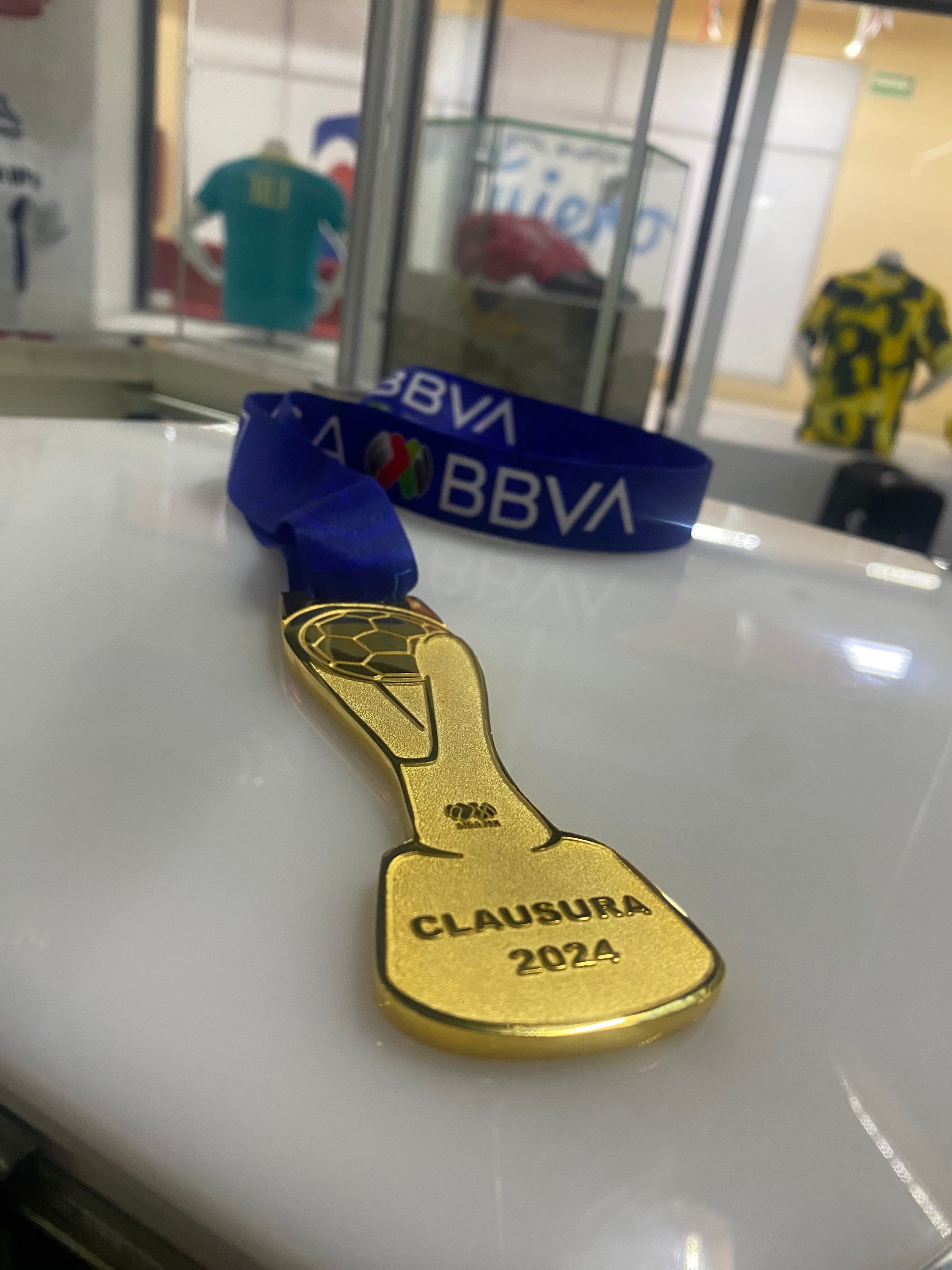 Medalla de campeón  Clausura 2024 Utileria 