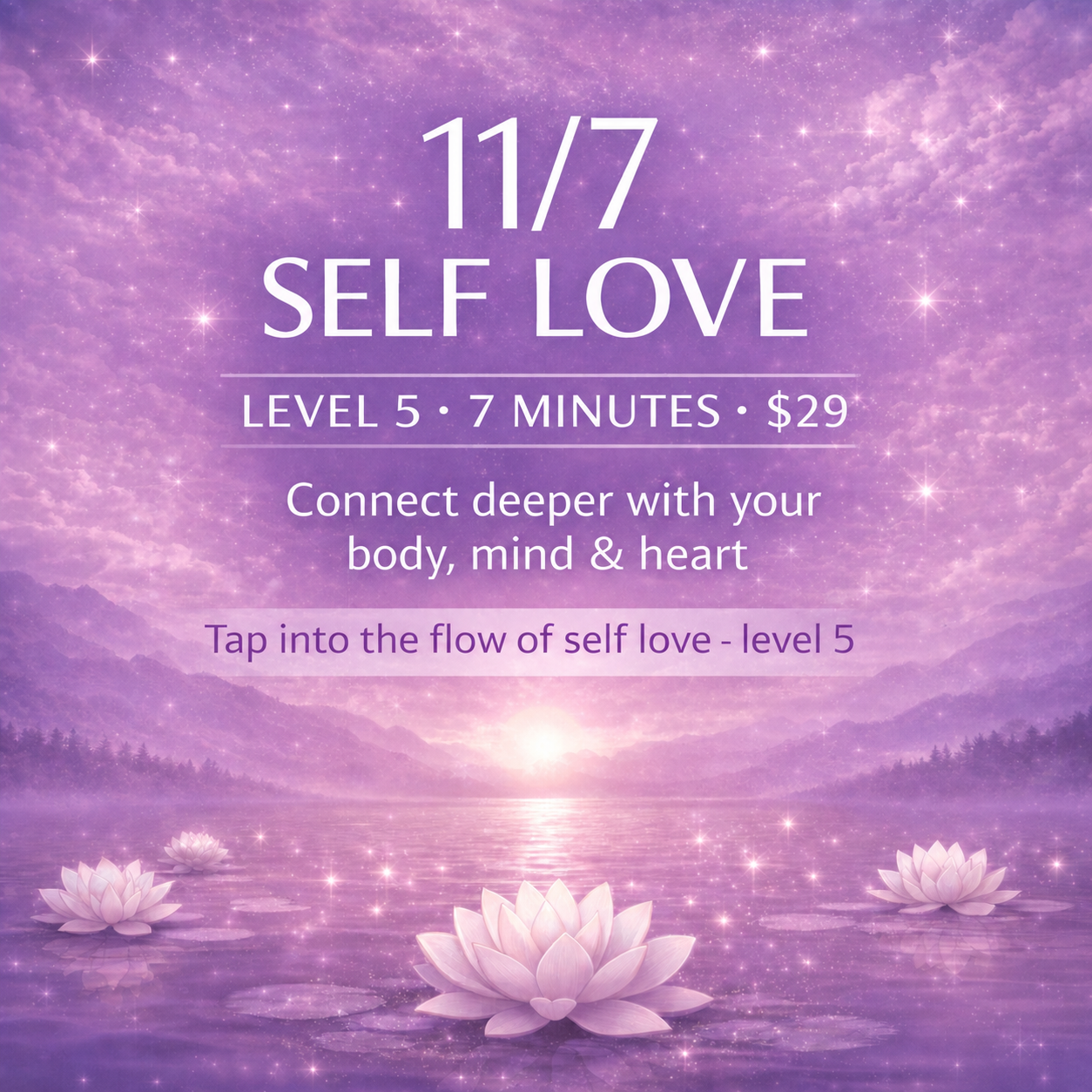 11/7 Self Love Breathwork - 29$