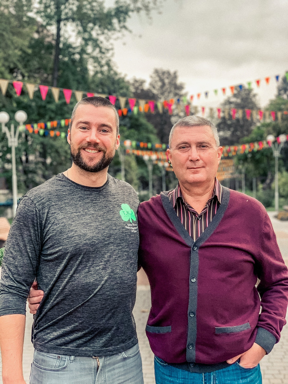 Chipp and Jenna's dad in Zaporizhzhia