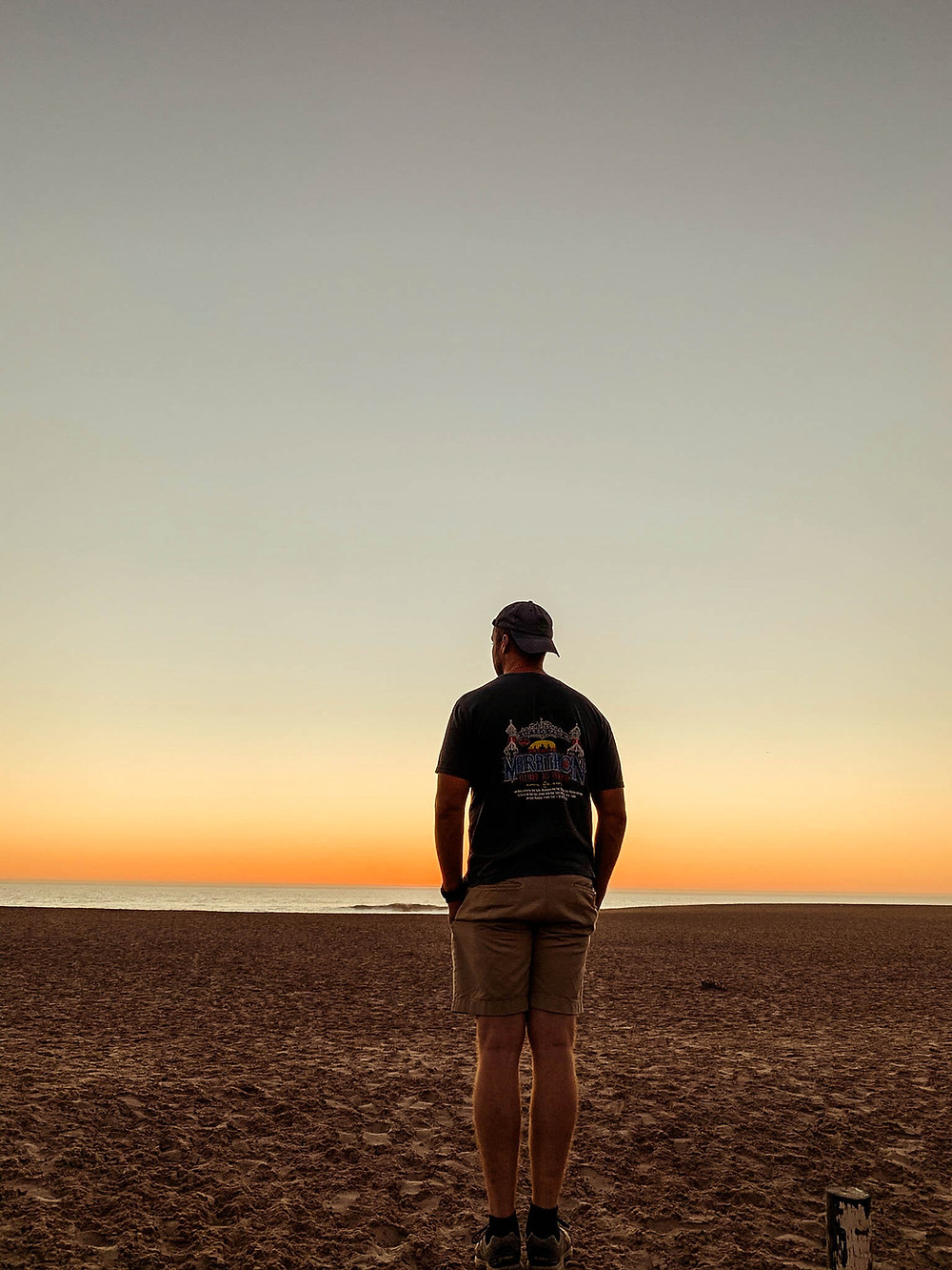 Sunset at Swakopmund's beaches