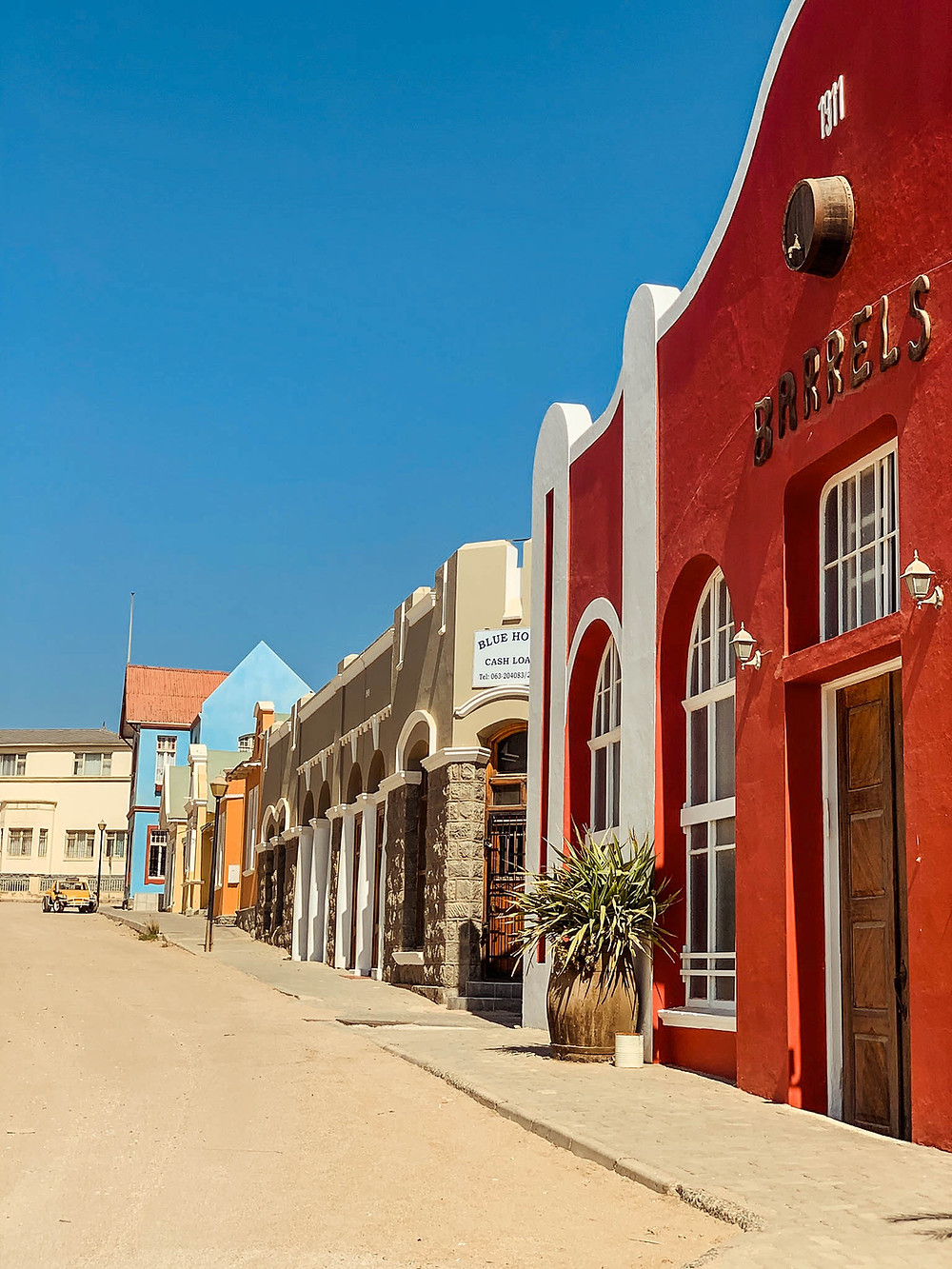 Strolling through Luderitz