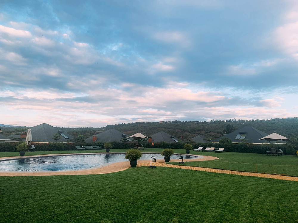 Enjoying a dip at the Marera Valley Lodge