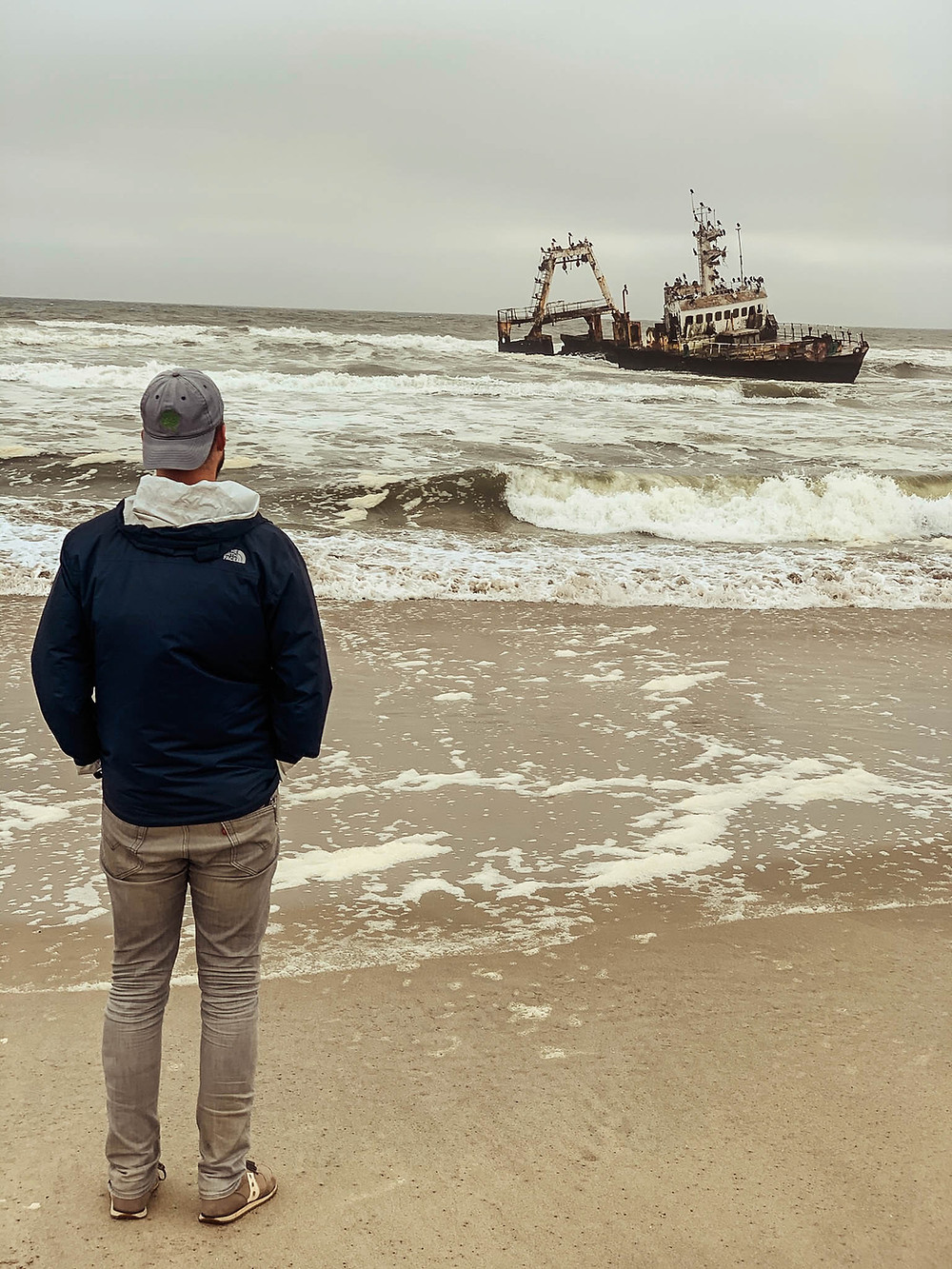 The Zeila shipwreck off Namibia's Skeleton Coast