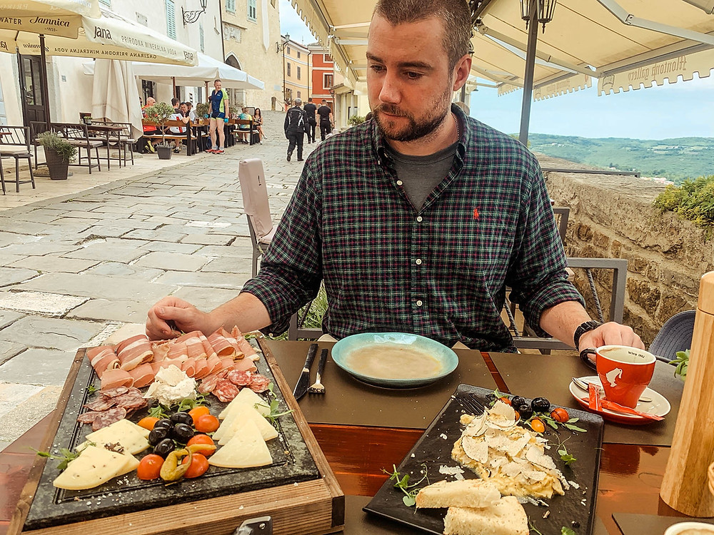Breakfast in Motovun and more truffle deliciousness!