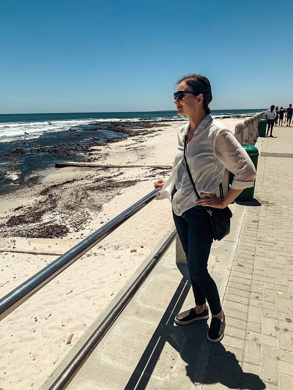 Enjoying the Sea Point Promenade - one of Cape Town's best walks!