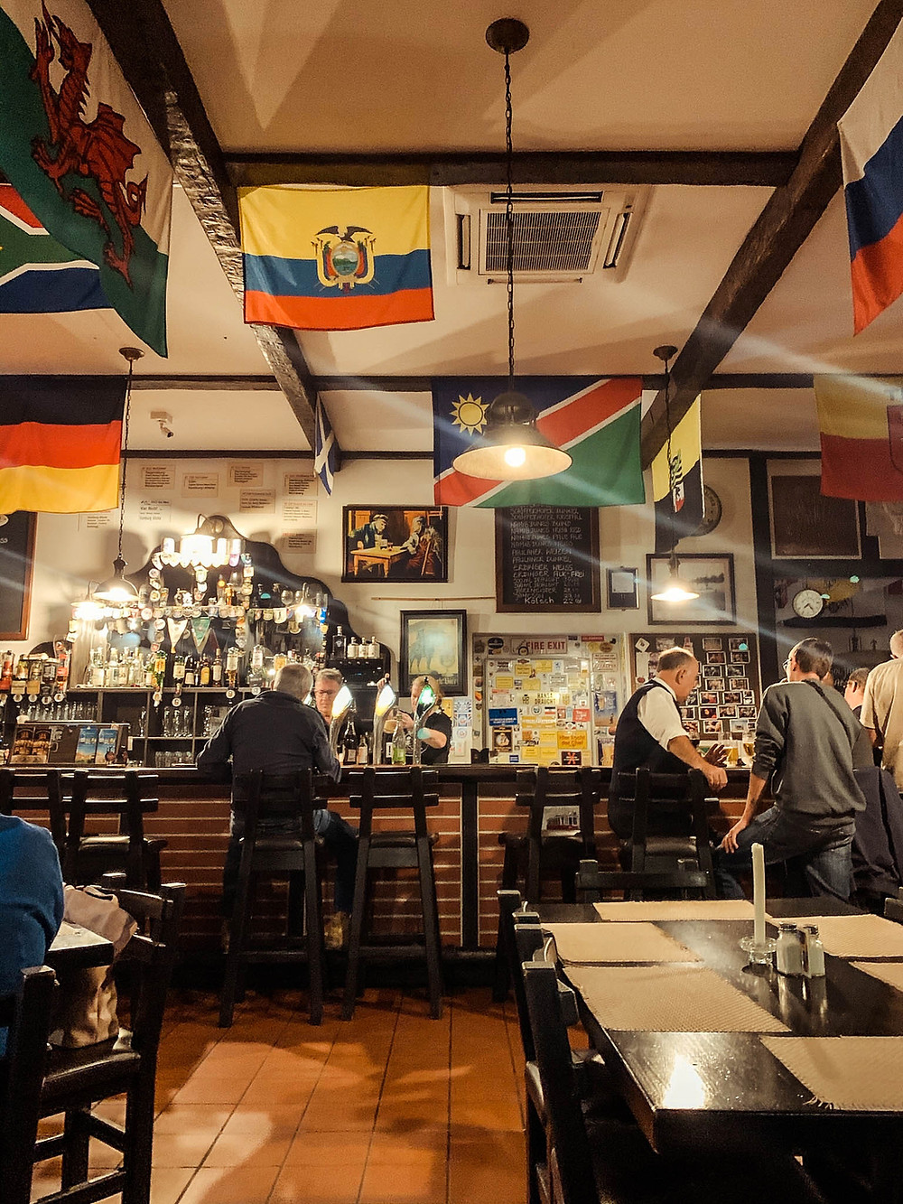 Inside the Swakopmund Brauhaus