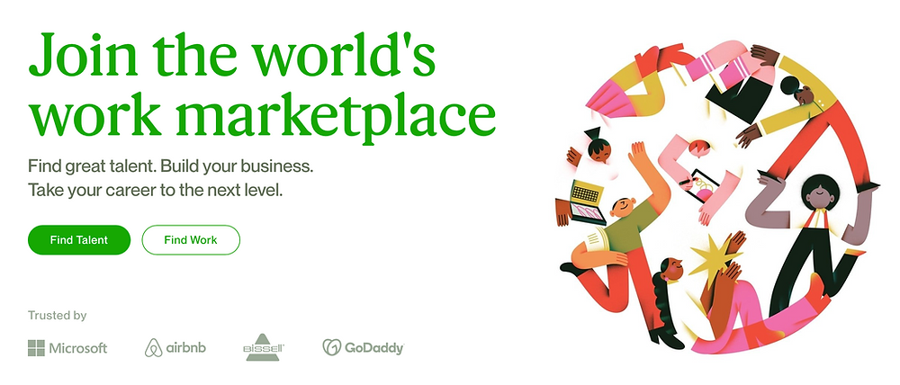 From the horse's mouth: UpWork's sales pitch to potential freelancers (https://www.upwork.com)