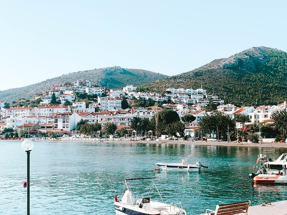 The Datca, Turkey waterfront