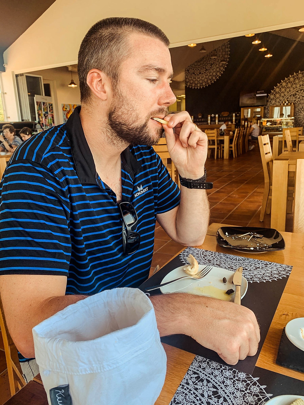 Paški sir tasting at Gligora