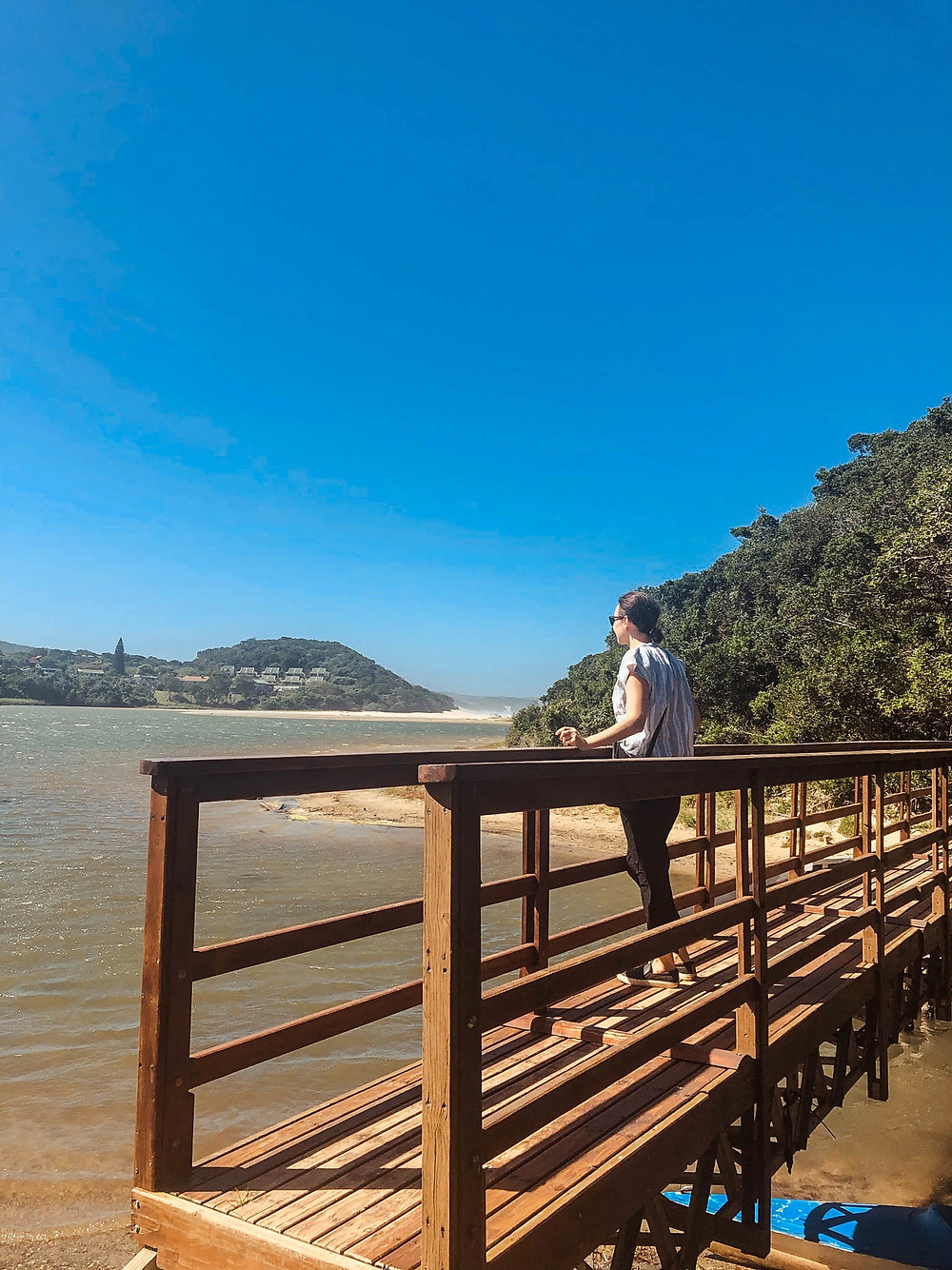 Beach and lagoon access from the Chintsa Buccaneers