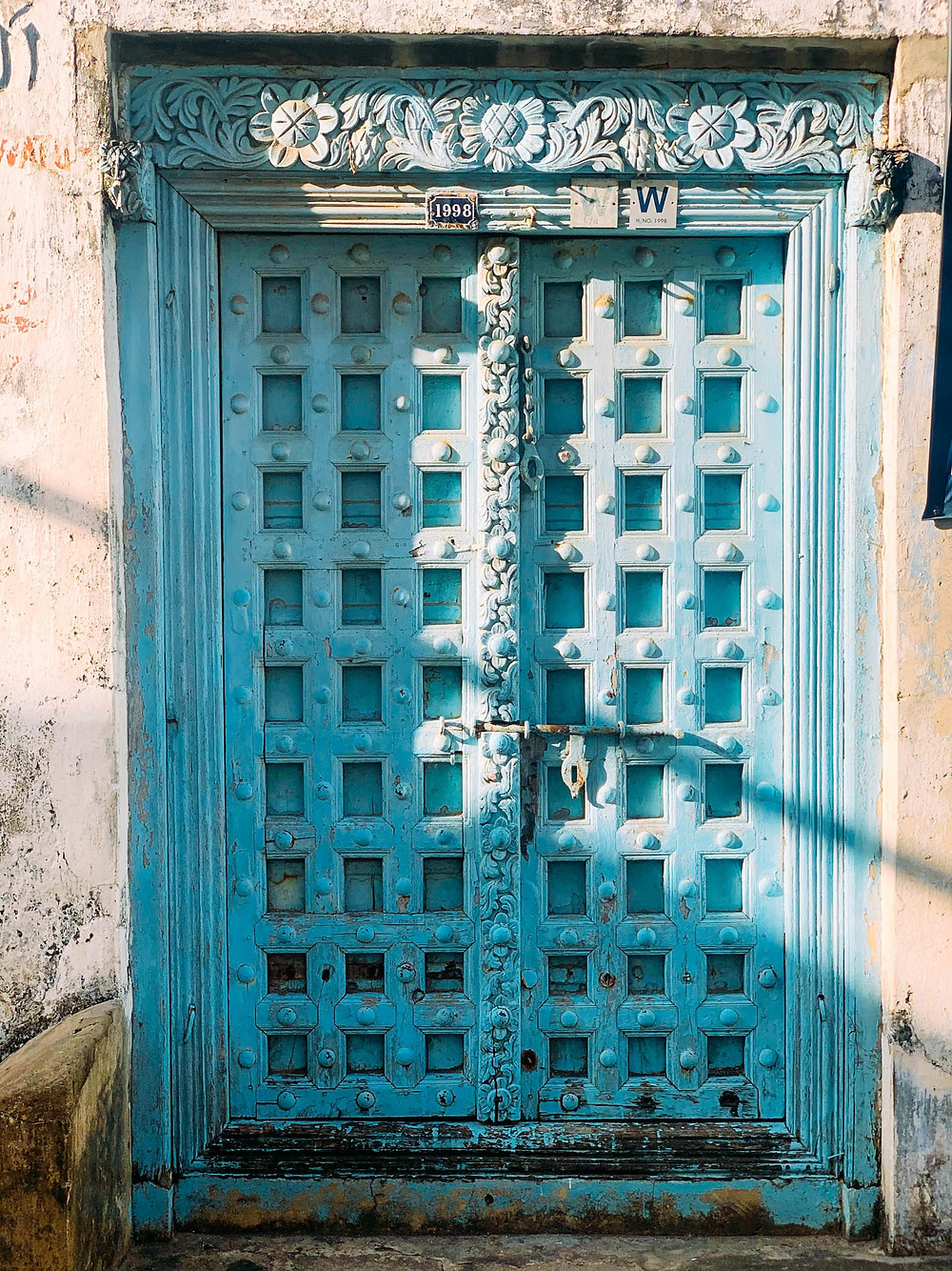 An Indian-style door, not to be confused with...