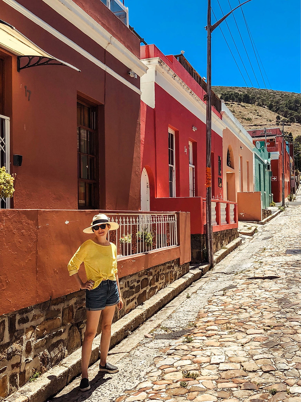Strolling through the Bo-Kaap side streets