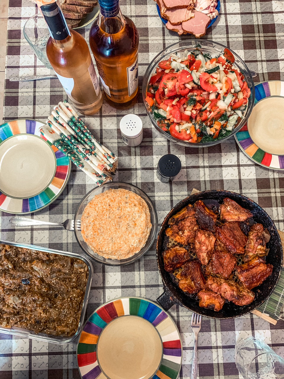 Home-cooked Ukrainian food - delicious!