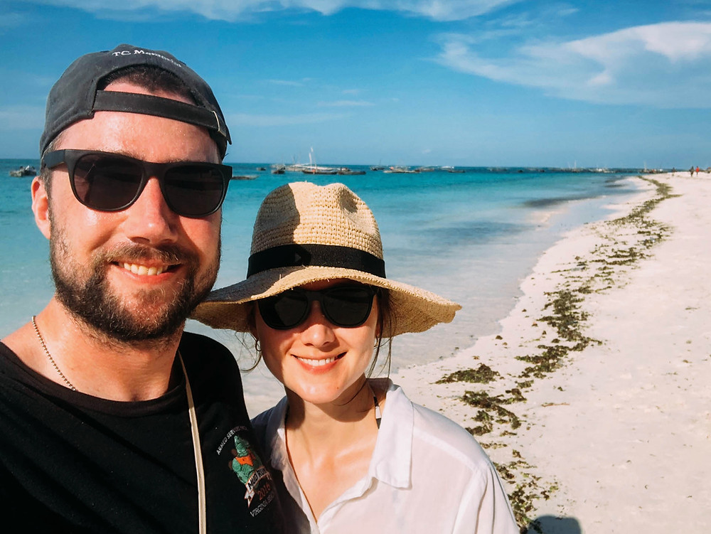 Enjoying the beaches in Nungwi, Zanzibar