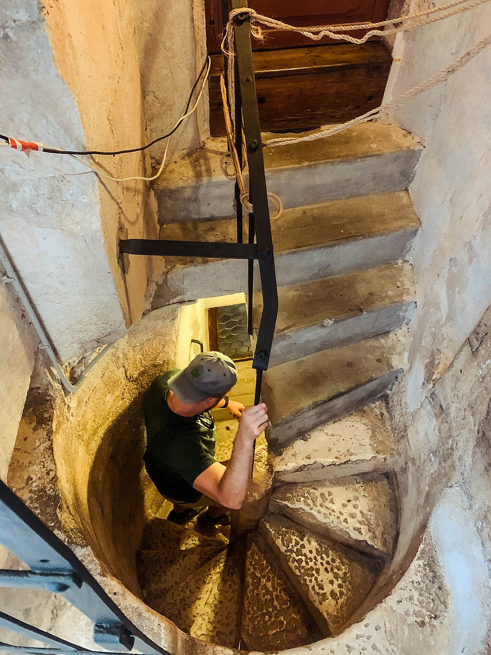 ...you can handle the narrow spiral staircase!