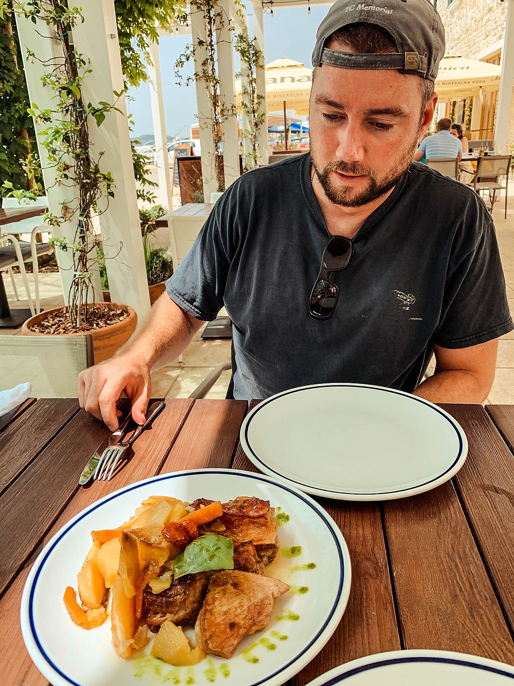 Croatian veal peka - delicious!