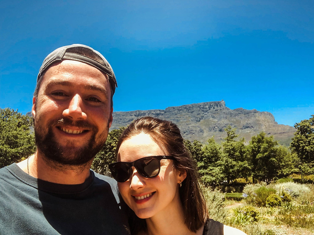 Exploring Cape Town - Table Mountain in the background