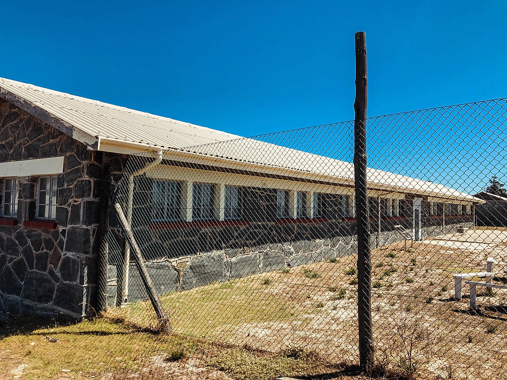 Part of the actual prison on Robben Island