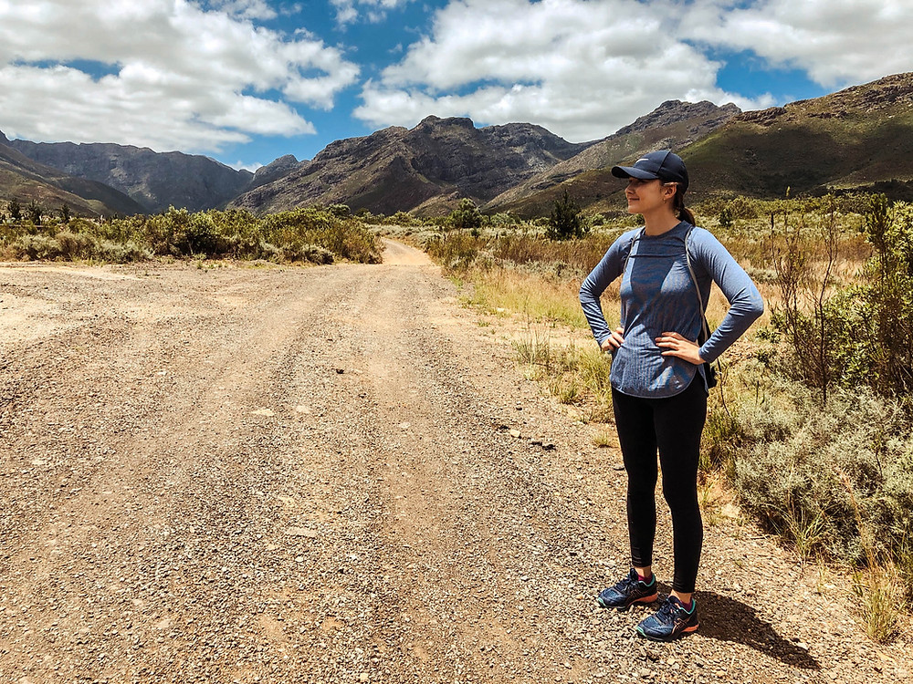 Towards the entrance of the Jonkershoek Nature Reserve - incredible hiking