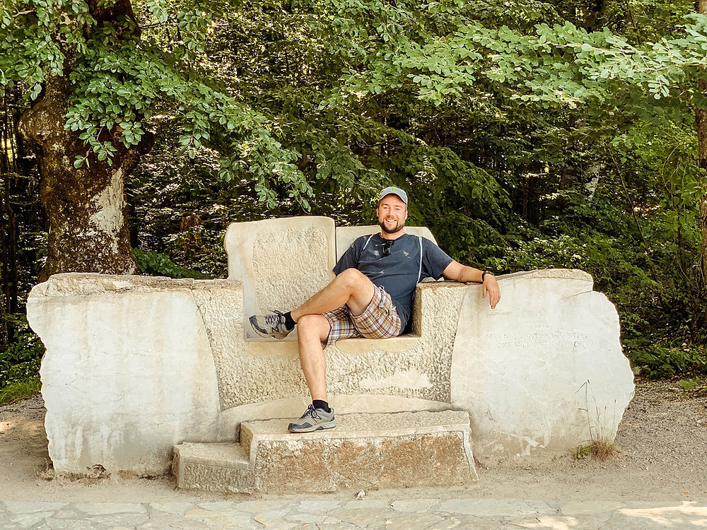The Plitvice Throne!