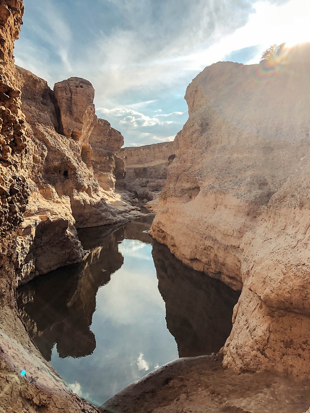 Exploring the Sesriem Canyon