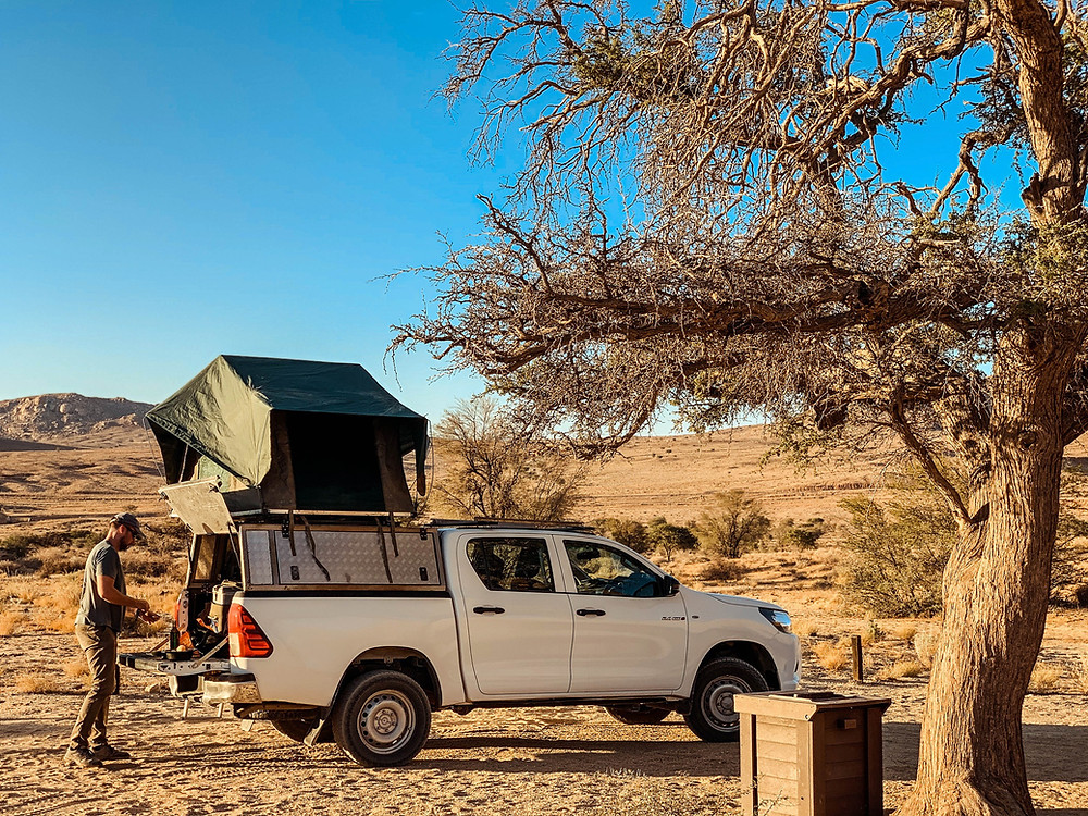 Camping in Klein Aus