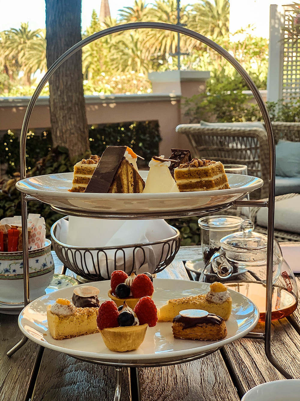 And all washed down with delicious desserts!