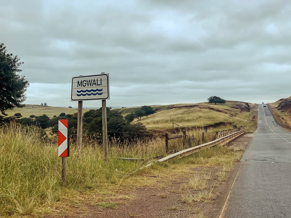 More Transkei landscapes driving north towards Route 56