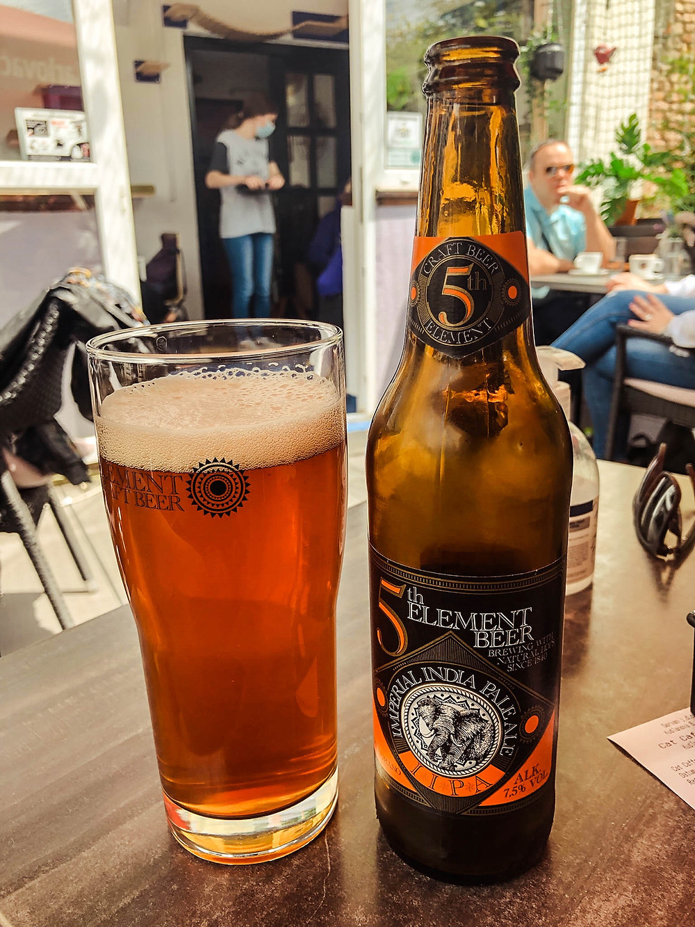 The delicious Croatian beer made it all worth it!