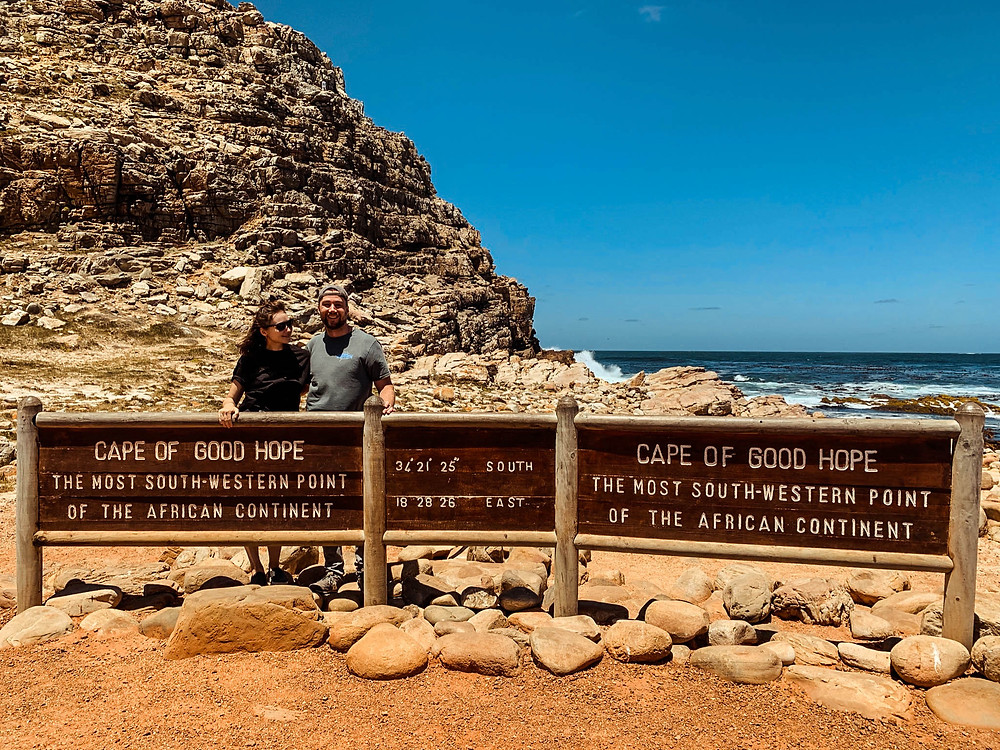 Cape of Good Hope - the most southwestern point of the African continent