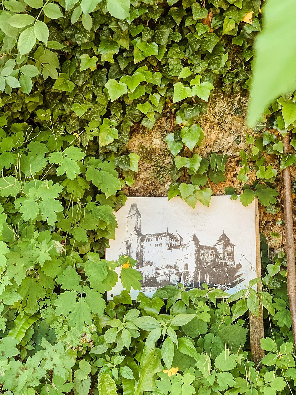 A rendering of the original Samobor Castle