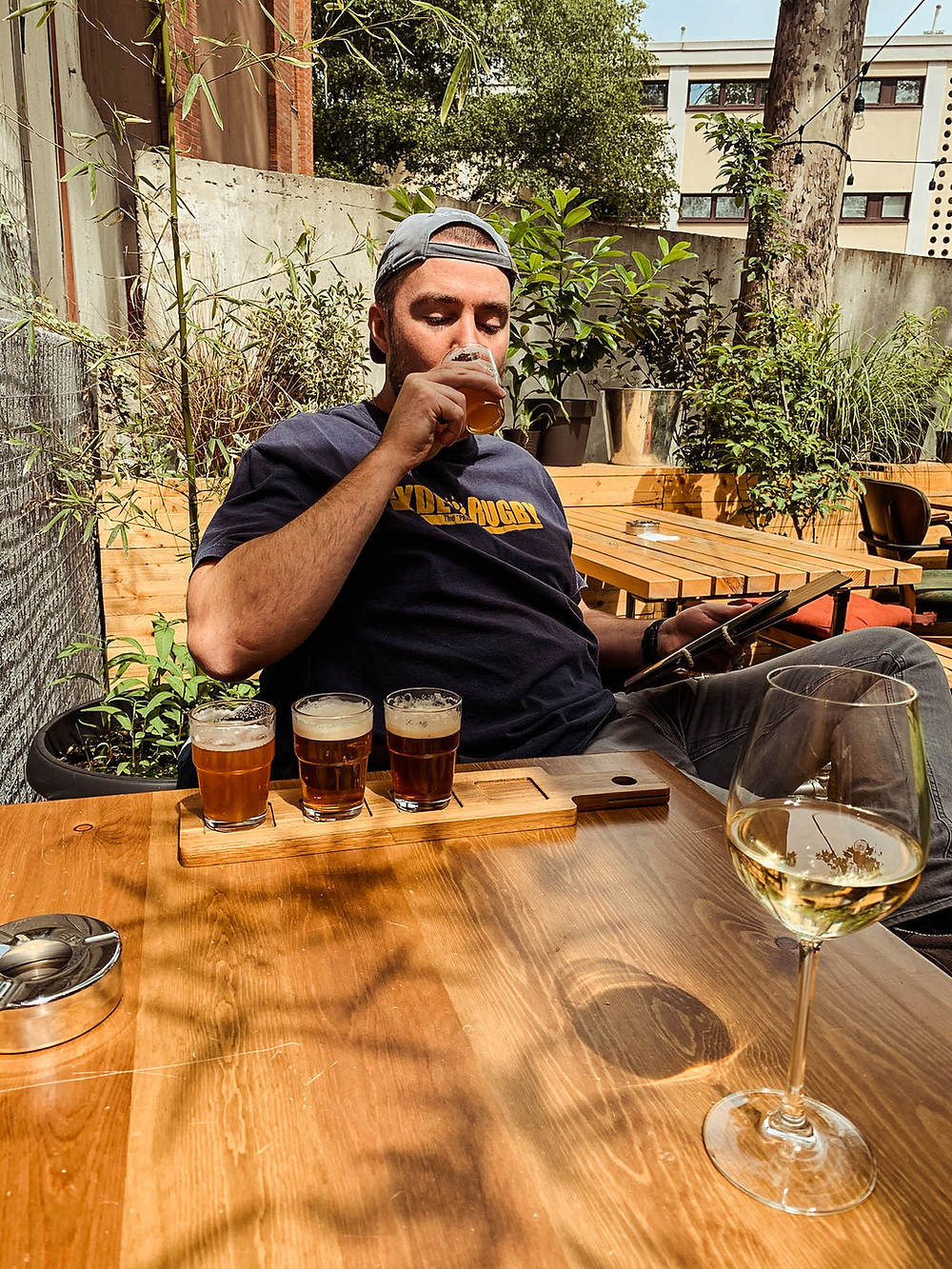 Flights of beer at Bir!