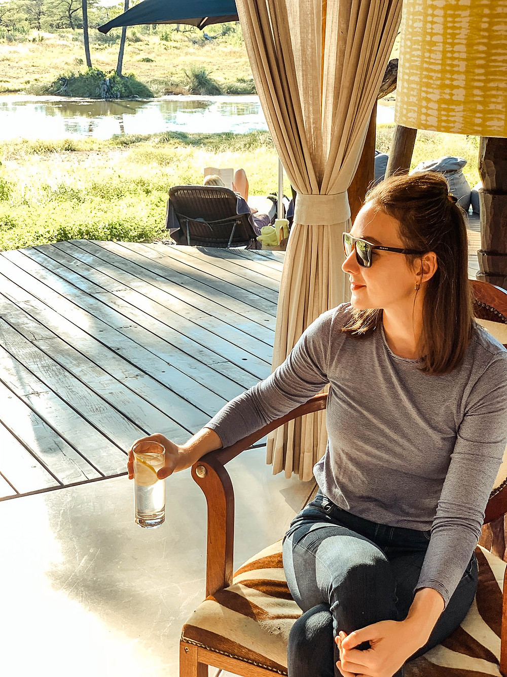 Gin and tonics and nature - luxury at Onguma