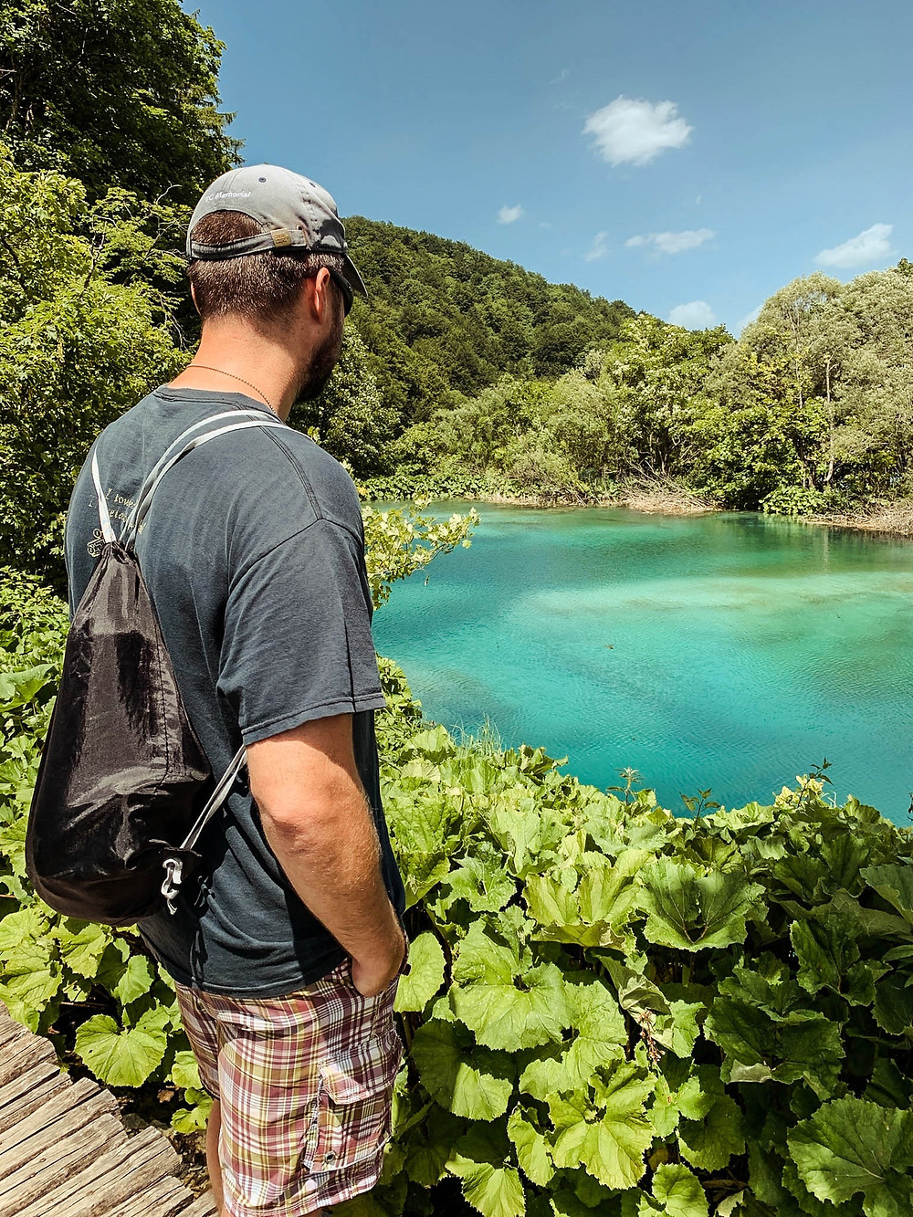 One of Plitvice's smaller lakes