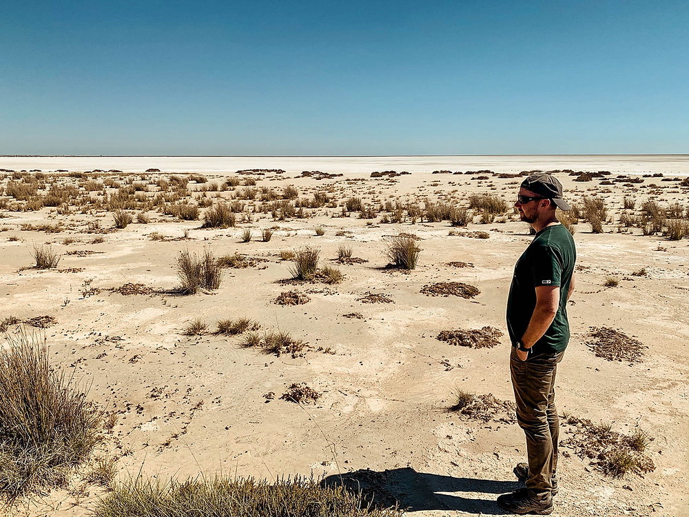 On the southern edge of the Etosha Pan