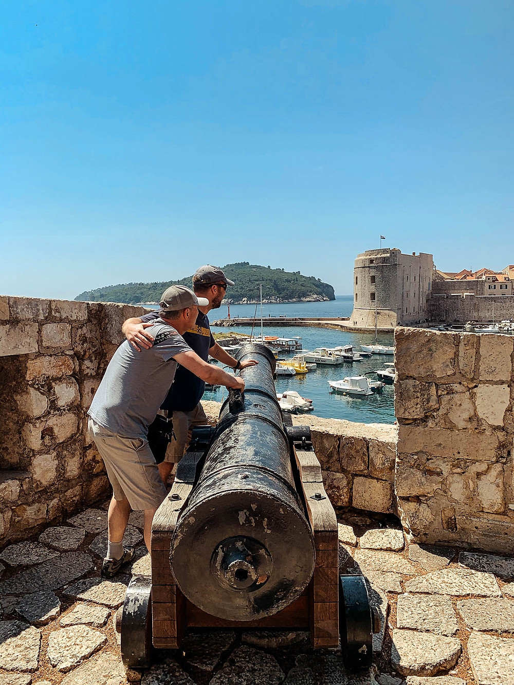 Defending Dubrovnik's stara luka!