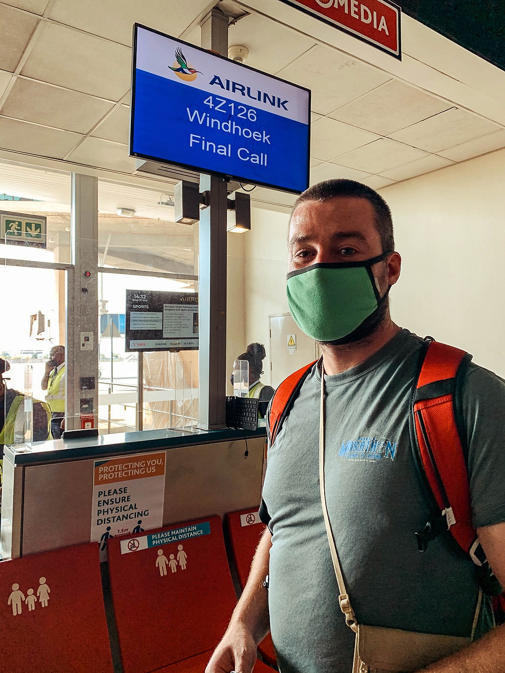 Off to Windhoek - murse, belly, and all!