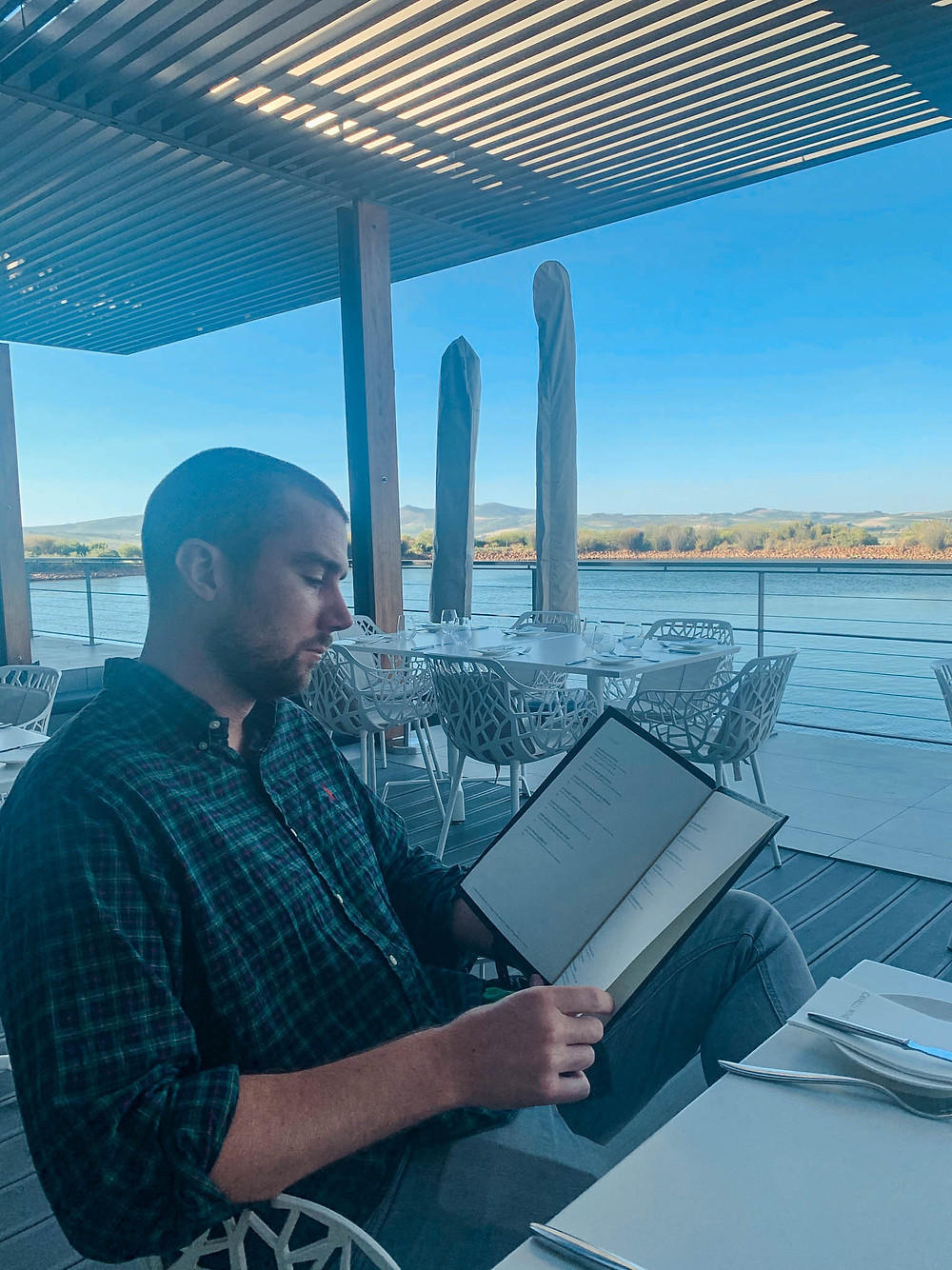 Dinner at Cavalli - and incredible views!