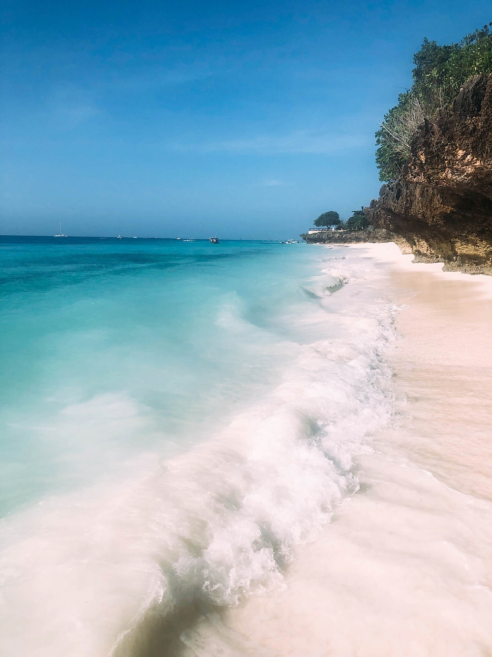 Hard to argue against a pole pole philosophy with beaches like this!