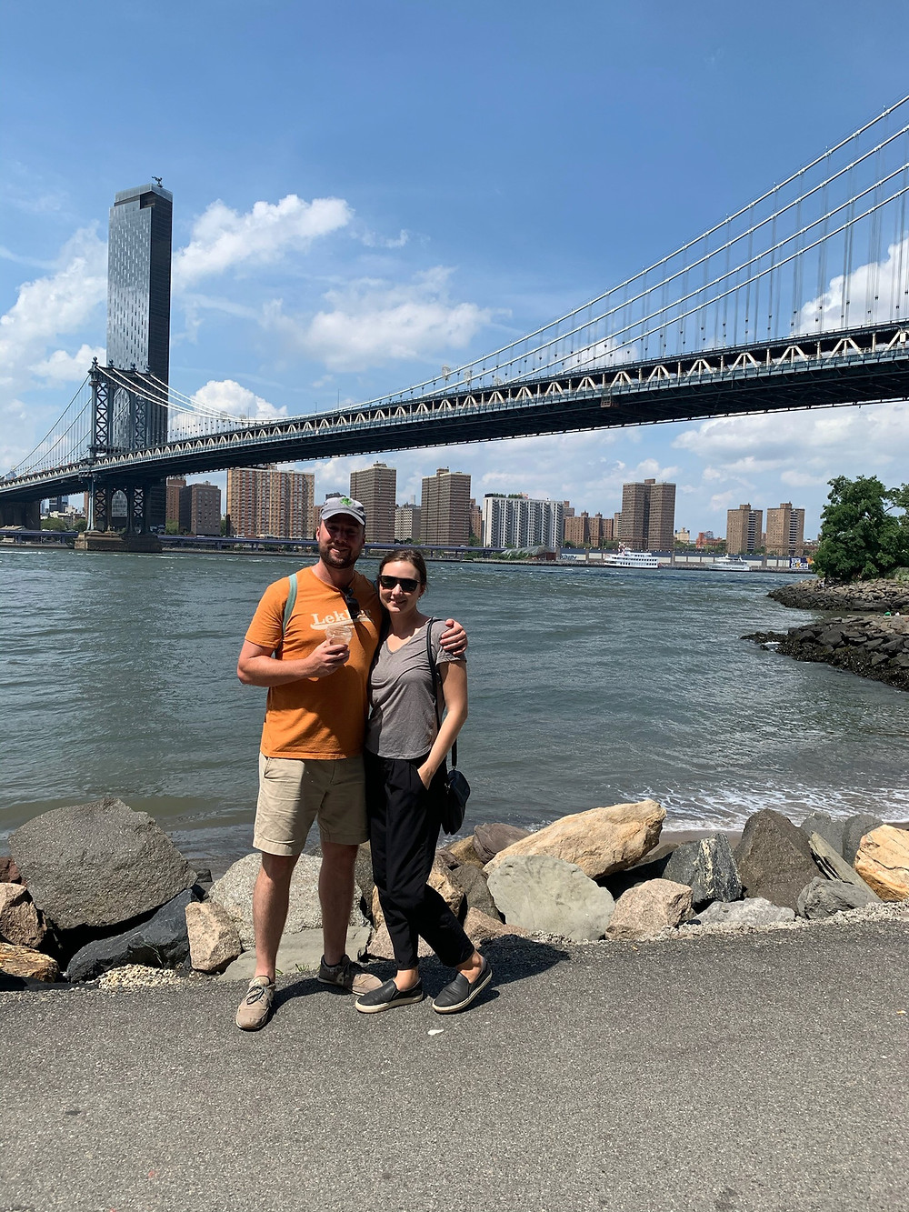 Doing the tourist thing in New York City