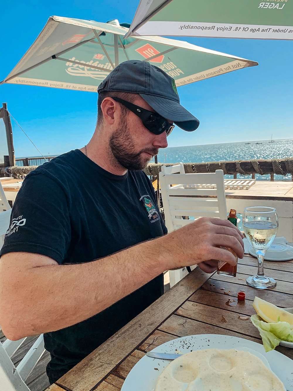 "Preparing" an oyster