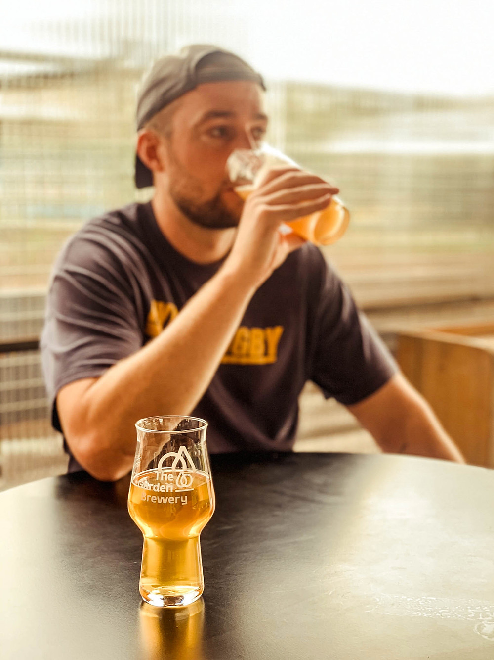 Garden Brewery at the end of our beer crawl through Zagreb